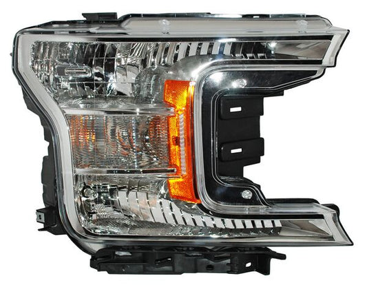 FARO FORD PU 19-20 FONDO CROMADO  DIFORZA #OP  DER