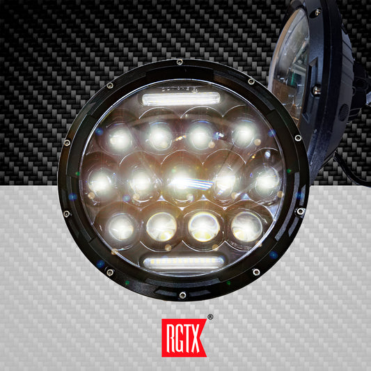 UNIDAD REDONDA 7" CON PROYECTOR ALTA Y BAJA #OP