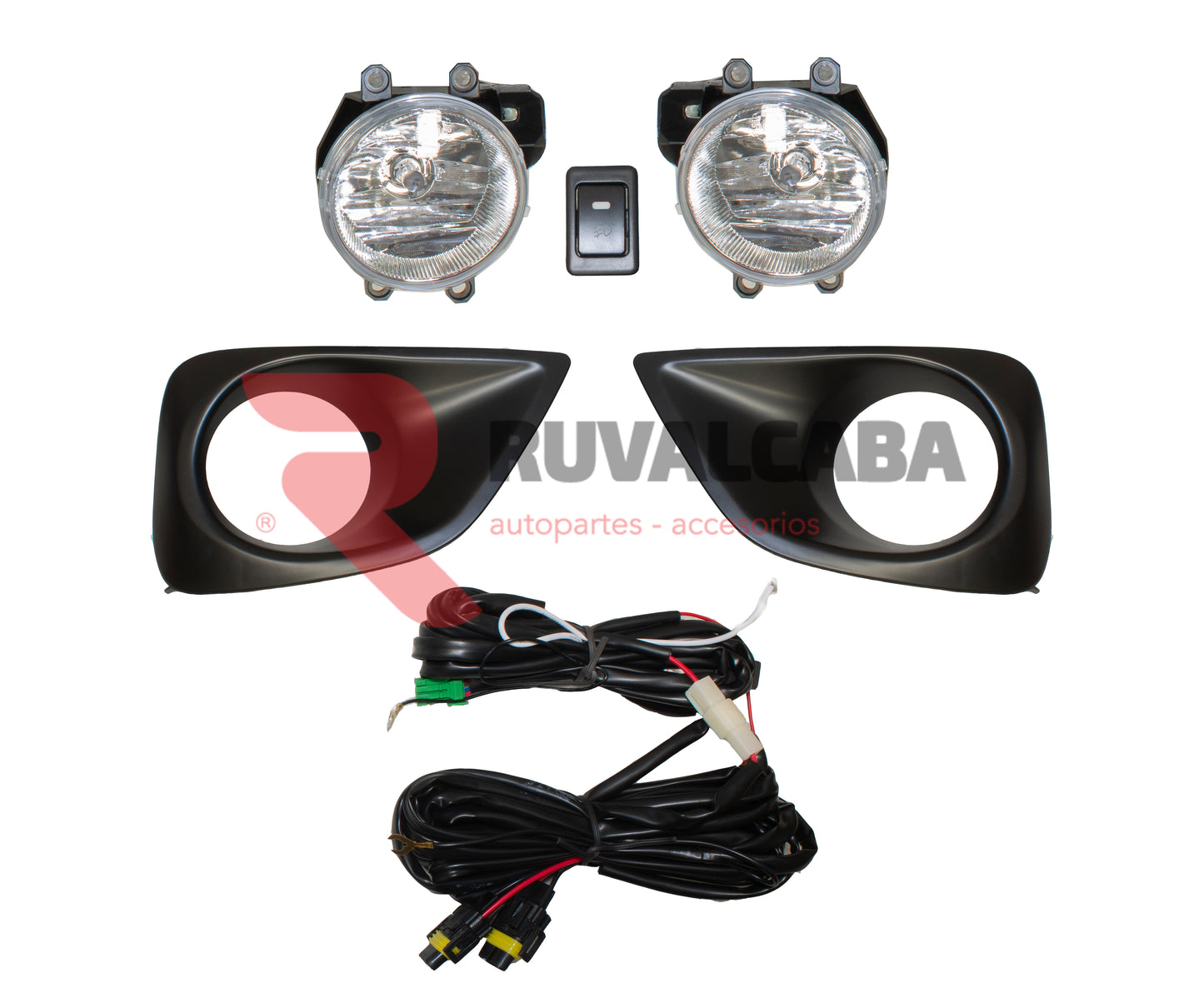 FAROS NIEBLA TYOTA YARIS 2017-2019 4P JGO #OP