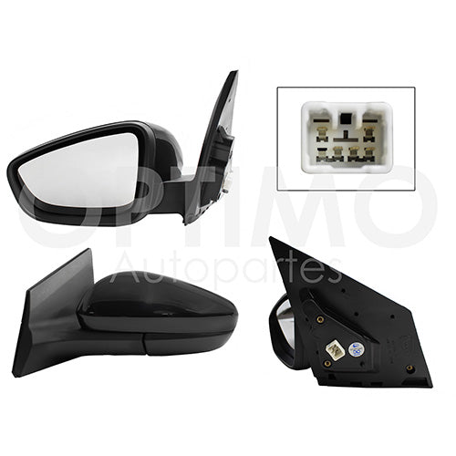 ESPEJO AVEO 18-22 ELECT P/PINT C/DESEMP T20 5 PINES IZQ #OP