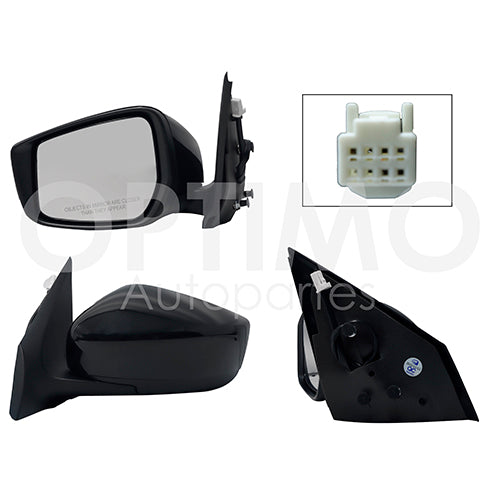 ESPEJO VERSA 15-19 ELECT P/PINT EXCLUSIVE/ DRIVE/ ADVANCE/ SENSE GV T155 IZQ #OP