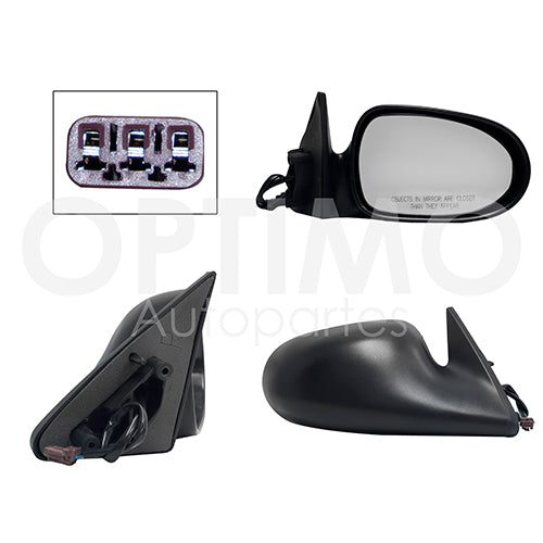 ESPEJO SENTRA 96-00 / LUCINO 96-98 ELECT SE-R/ XE/ SE/ GXE/ BASE DER #OP