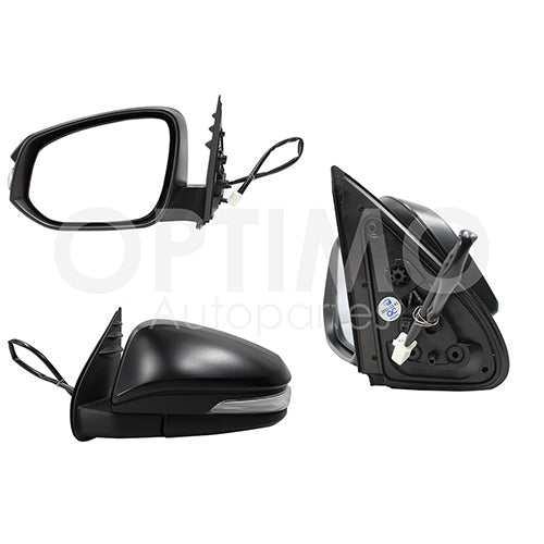 ESPEJO HILUX 16-22 ELECT NEGRO C/DIRECC ABATIBLE T20 IZQ #OP