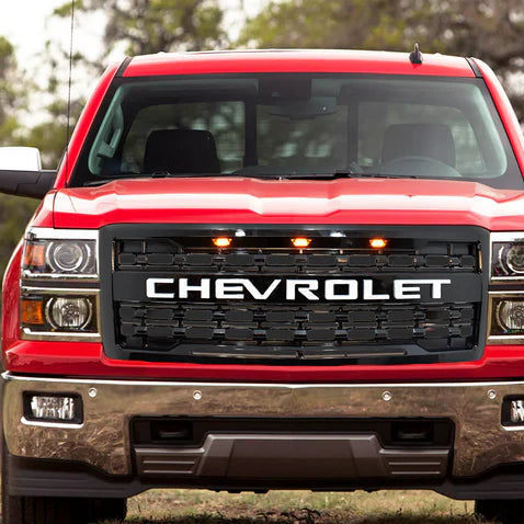 PARRILLA SILVERADO 2014-2015 C/LEDS #AU
