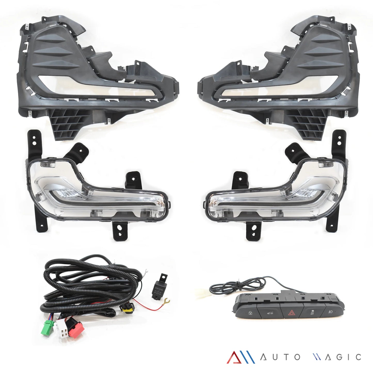 FARO NIEBLA ONIX 20-22 LED C/PARRILLA SWITCH #AU