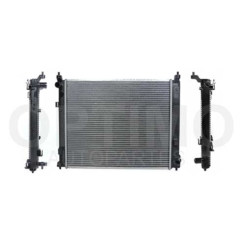 RADIADOR NS VERSA12-19/MARCH 12-20 L4 1.6 LTS STD C/S AA 20X16 6/7X26MM ALUM #OP