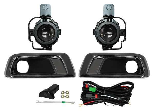 FARO NIEBLA COLORADO 13-15/ S10 16 C/PARRILLA JGO #OP