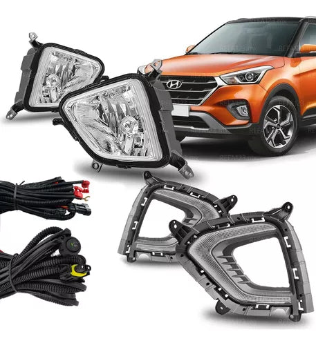 FARO NIEBLA HYUNDAI CRETA IX25 2015 JGO #OP