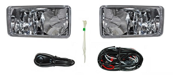 FARO NIEBLA CHEV PU/ SUBURBAN/ TAHOE/ AVALANCHE 07-15 RECTANG JGO CON LED #OP