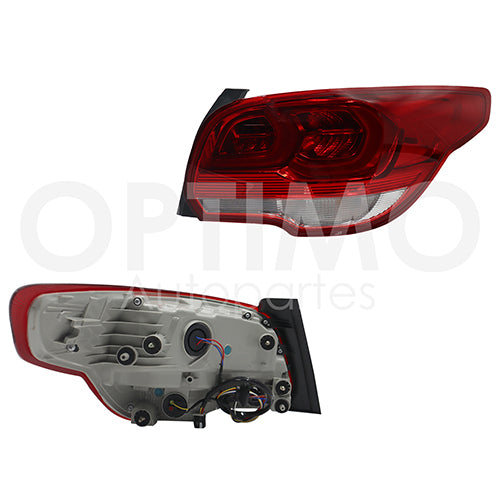 CALAVERA CHEVROLET CAVALIER 2018-2021 C/ARNES C/LED ROJO/BLANCO DER #OP