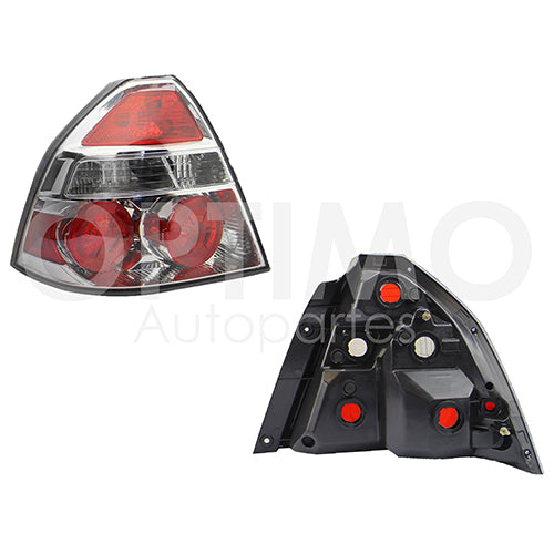 CALAVERA AVEO 08-11/ 18 CROMADA/ROJA S/ARNES DIFORZA #OP IZQ