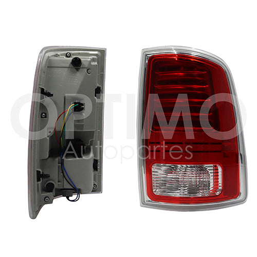 CALAVERA DODGE PU 13-19 LEDS FILO CROMADO C/ARNES DIFORZA DER #OP
