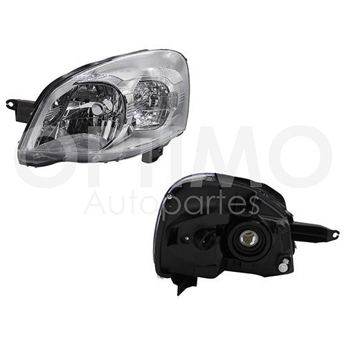 FARO CHEVY C3 09-12 FONDO CROMADO FORCETEC #OP IZQ