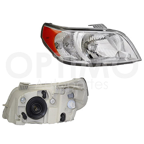 FARO AVEO 12-18/ PONTIAC G3 08-09 5P FONDO CROMADO DIFORZA DER #OP