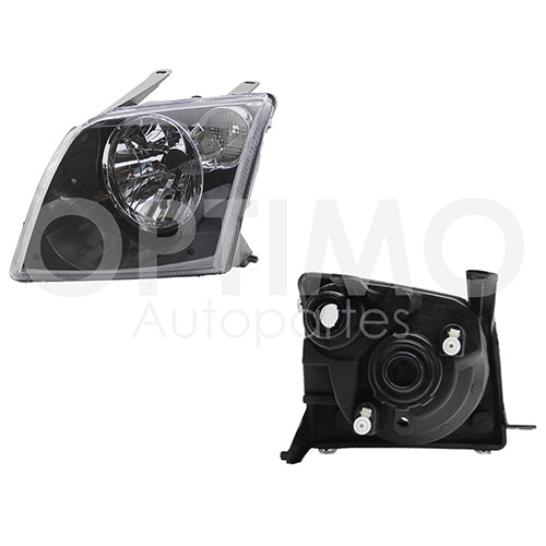 FARO ECOSPORT 06-07 C/CUARTO BCO DIFORZA #OP   IZQ