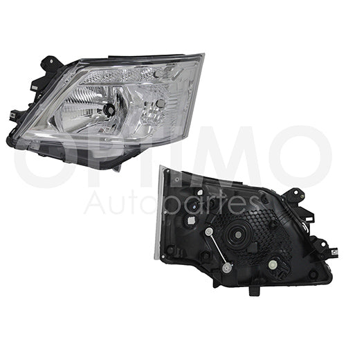 FARO NISSAN URVAN NV350 2019-2021 FONDO CROMADO C/MOTOR DIFORZA IZQ #OP
