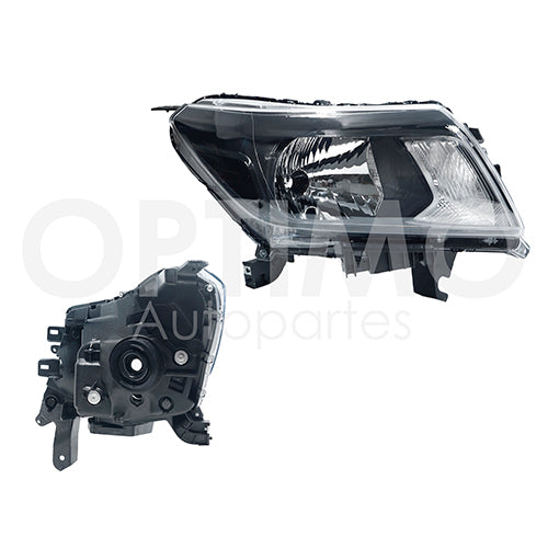 FARO NP300 DIFORZA 21-24 F/NEGRO S/MICA BLANCA (SENCILLA/FRONTIER SE/LUJO XE-LE) 2/4WD #OP