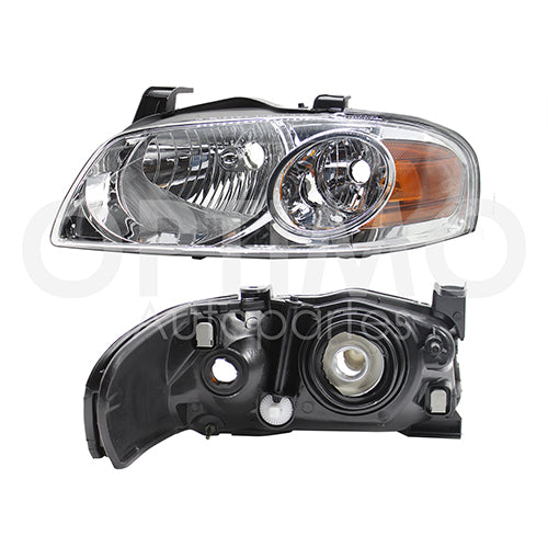 FARO SENTRA 04-06 FONDO CROMADO  DIFORZA #OP  IZQ