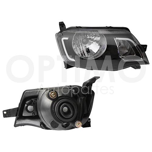 FARO RENAULT KWID 2019-2021 FONDO NEGRO  DER #OP