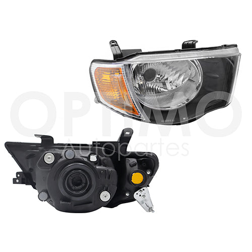 FARO MITSUBISHI PU L200 08-15 CUARTO AMBAR DIFORZA  DER  #OP