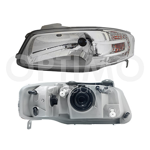 FARO POINTER 06-09 FONDO CROMADO DIFORZA  #OP   IZQ