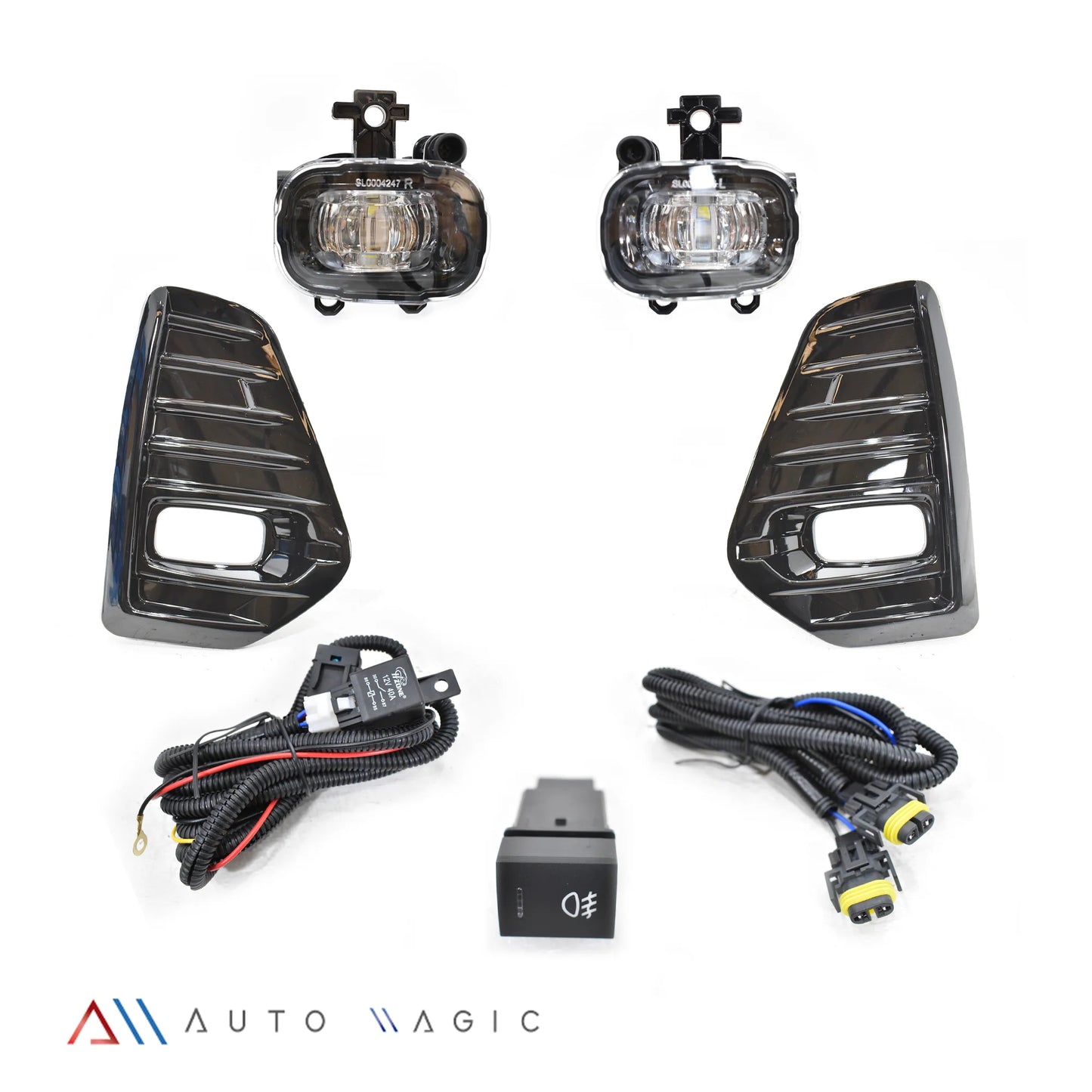 FARO NIEBLA KICKS 21-22 LEDS C/PARRILLA JGO #AU