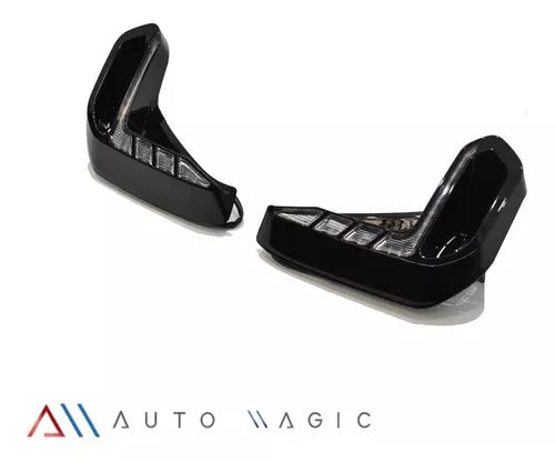 REJILLAS LUZ DE DIA HILUX 21-22 CON DIRECCIONAL #AU