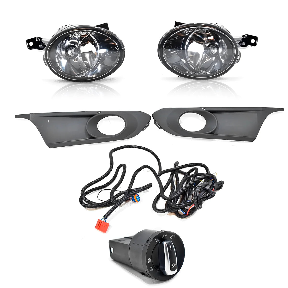 KIT FAROS NIEBLA JETTA 11-14 C/CABLEADO C/EUROSWITCH C/FOCOS #AM
