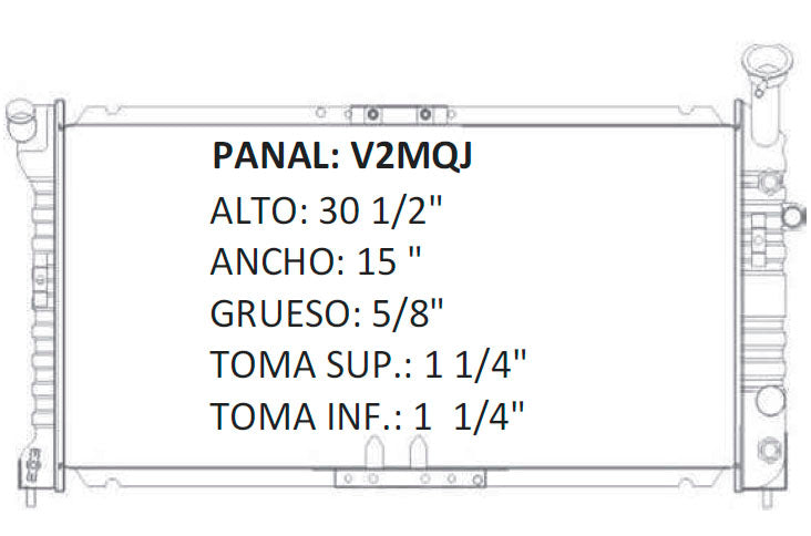 35766 AU RADIADOR ALUMINIO PLASTICO GRAND PRIX VENTURE, REGAL, GS 97-03, V6, 3.1, 3.4, 3.8 97-99 TRANS:AUTOMATICA RASA