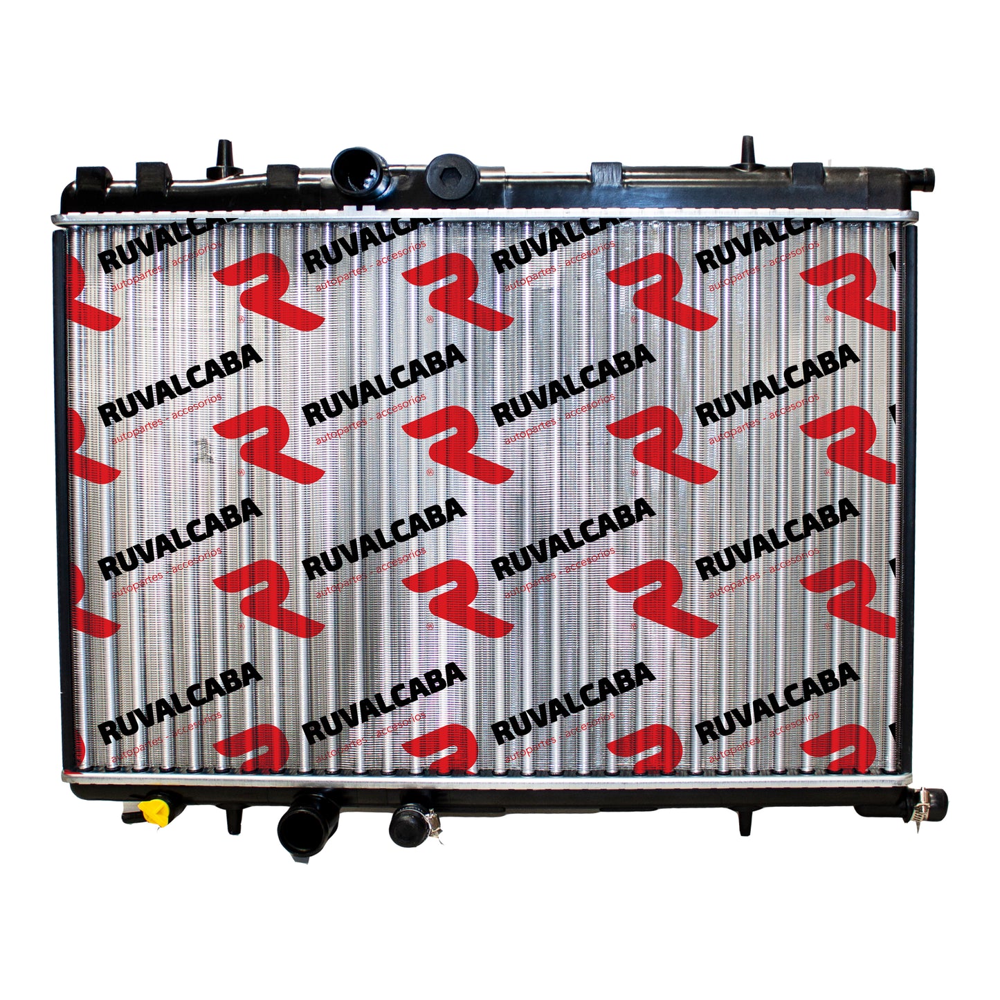 35903 M RADIADOR ALUMINIO PLASTICO 206 / 307 L4-16V 1.1/1.4/1.6/2.0, MECANICO 98-04 RASA