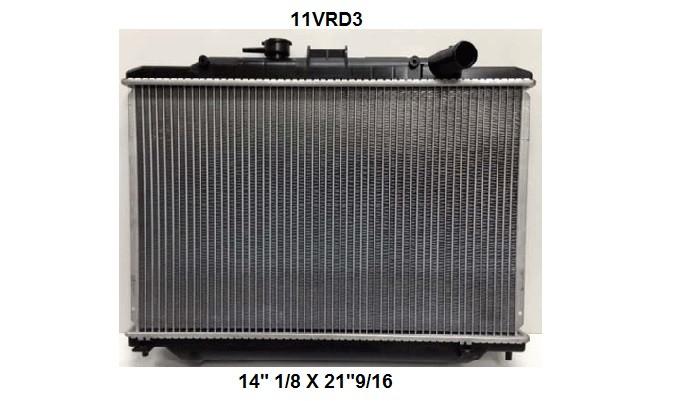 RADIADOR ALUMINIO PLASTICO URVAN 02-08 34 MM TRANS:MANUAL