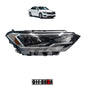 FRAO JETTA A7 2019-2023 F/NEGRO  C/MICA AMBAR (VERSION-TRED-R-LINE)  DER #OP