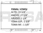 35758 AU RADIADOR ALUMINIO PLASTICO PATHFINDER, INFINITY TOMAS LINEALES QX4 V6 3.3 96-00 TRANS:AUTOMATICA RASA
