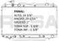 RADIADOR ALUMINO PLASTICO RAV4 01-03