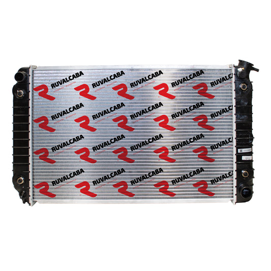 35352 AU RADIADOR ALUMINIO PLASTICO CUTLASS /CELEBRITY (DOBLE ENFRIADOR) A/T, 3.1 lts 90-91 TRANS:AUTOMATICA RASA