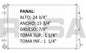 RADIADOR ALUMINO PLASTICO SEAT IBIZA 03-09 LARGO