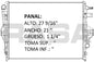 36192 AU RADIADOR ALUMINIO PLASTICO TOUAREG (11-15) / CAYENNE (11-) 11-15 TRANS:AUTOMATICA RASA
