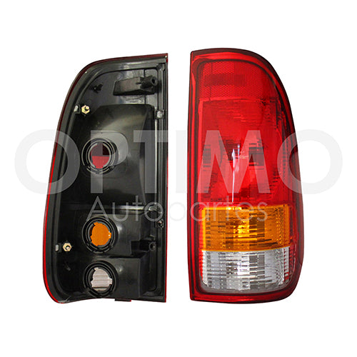 CALAVERA FORD PU F150/ 250 04-08 ROJO/BCO/AMBAR DIFORZA #OP DER
