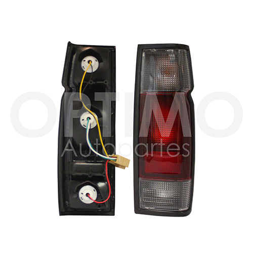 CALAVERA NISSAN PU D21/ D22 02-15 ROJO/BCO C/ARNES DIFORZA  DER  #OP