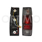 CALAVERA NISSAN PU D21/ D22 02-15 ROJO/BCO C/ARNES DIFORZA  DER  #OP