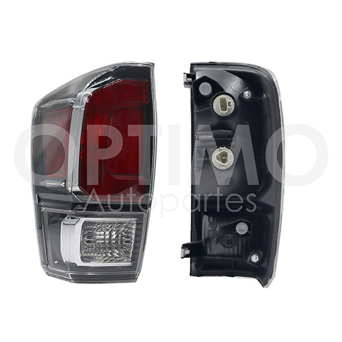 CALAVERA TACOMA 20-22 FILO NEGRO/CROM C/FOCOS  DIFORZA  IZQ  #OP
