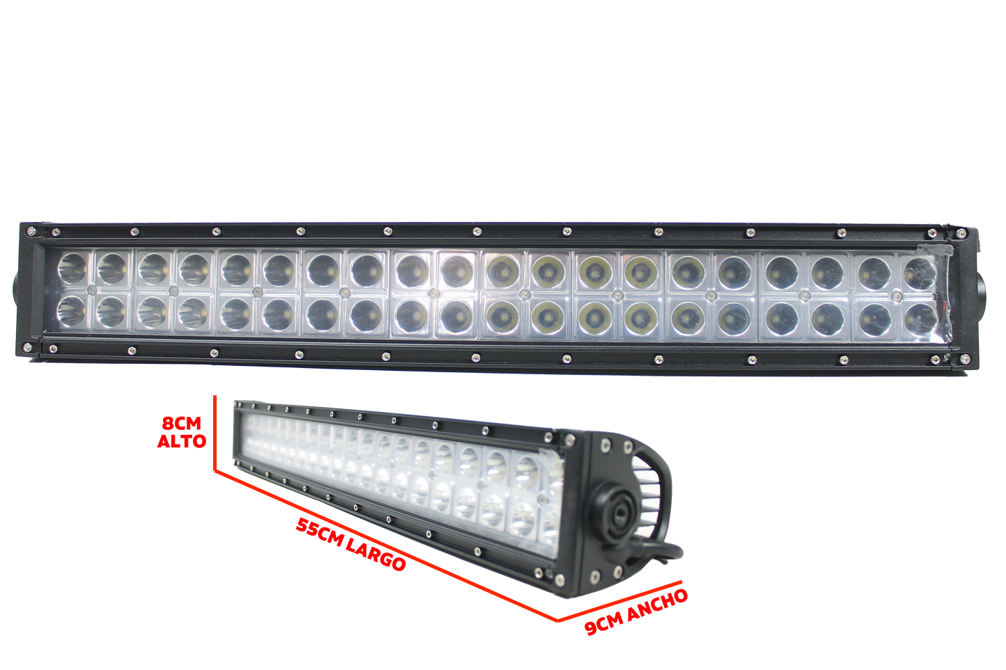 BARRA LED LUZ DE TRABAJO 21" 40 LED 120W #OPTIMO