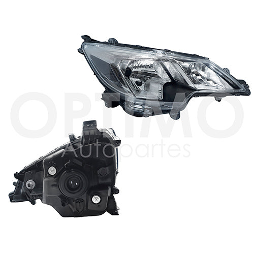 FARO MITSUBISHI MIRAGE G4 2021-2022 4 PTAS CROMO DIFORZA #OP