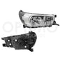 FARO HILUX 16-20 ELECT C/MOTOR DIFORZA  DER  #OP