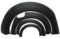 CANTONERAS 9 PULGADAS CON SIMULACION TORNILLO ACABADO TEXTURIZADO 100% PLASTICO FRONTIER / NP300 16-18 4 PZAS #AM