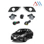FAROS DE NIEBLA, CON REJILLAS  Y CABLEADO UNIVERSAL CON SWITCH  VERSA CON FOCOS 15-18 #AM