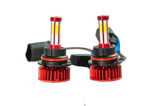 FOCO LED R2 9004 6 CARAS  6500K 12V-24V ALTA BAJA #OP