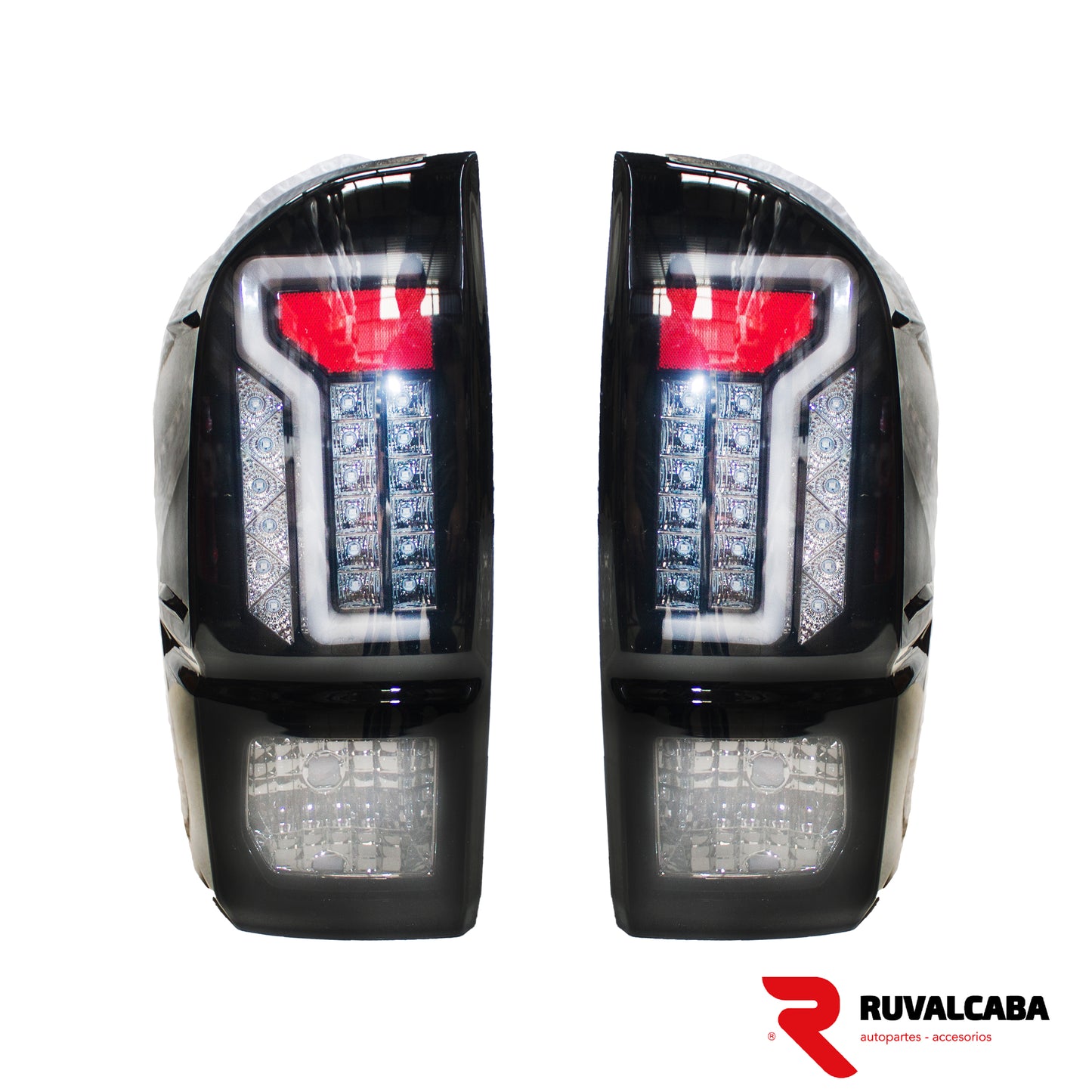 CALAVERAS TOYOTA  TACOMA 16-19 CON LEDS MIV¿CA HUMO #OP