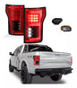 CALAVERAS CON FULL LED ROJAS F-150 / LOBO 16-17 #AM
