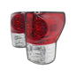 CALAVERAS COMPATIBLE CON TUNDRA  CON LEDS ROJAS 07-12 #AM